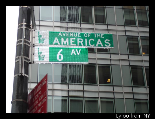 Avenue of the Americas