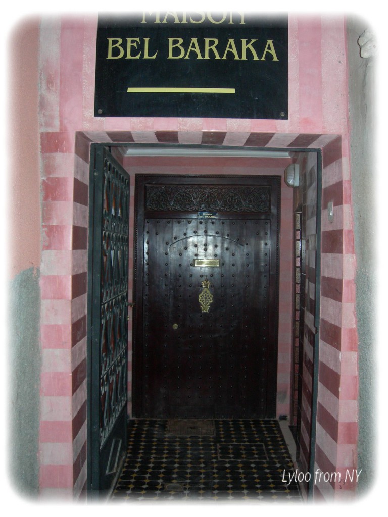 Entrée du Riad